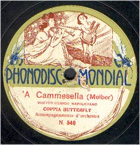 Disque Phonodisc Mondial