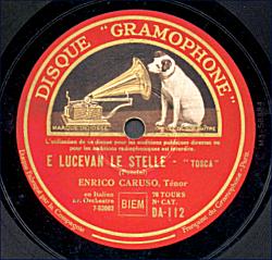 Disque Gramophone